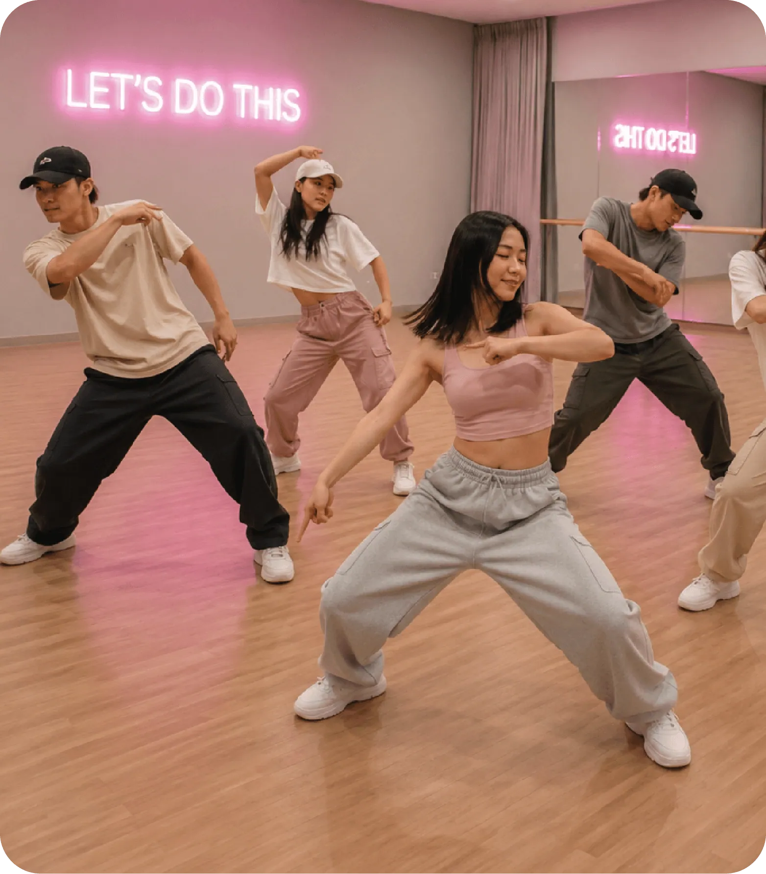 Dance studio at Gardens Wellness