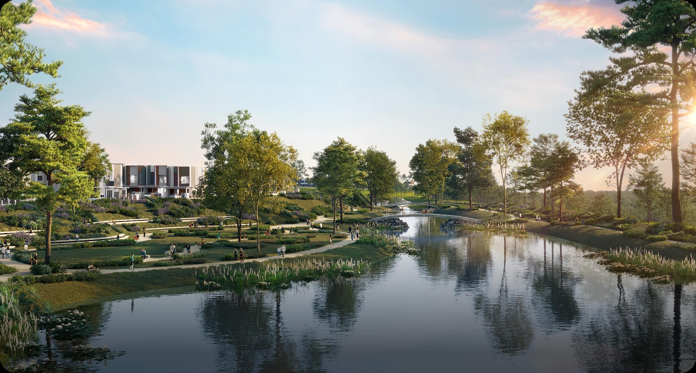 Direct Access To 50-Acre Ring Park