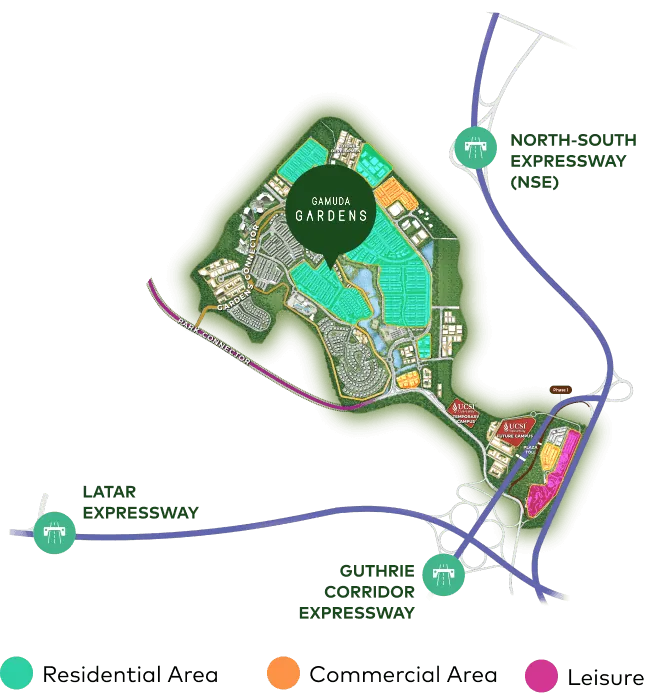 Gamuda Gardens Masterplan